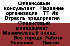 Финансовый консультант › Название организации ­ ТТ-Ив › Отрасль предприятия ­ Финансовый менеджмент › Минимальный оклад ­ 50 000 - Все города Работа » Вакансии   . Ямало-Ненецкий АО,Ноябрьск г.